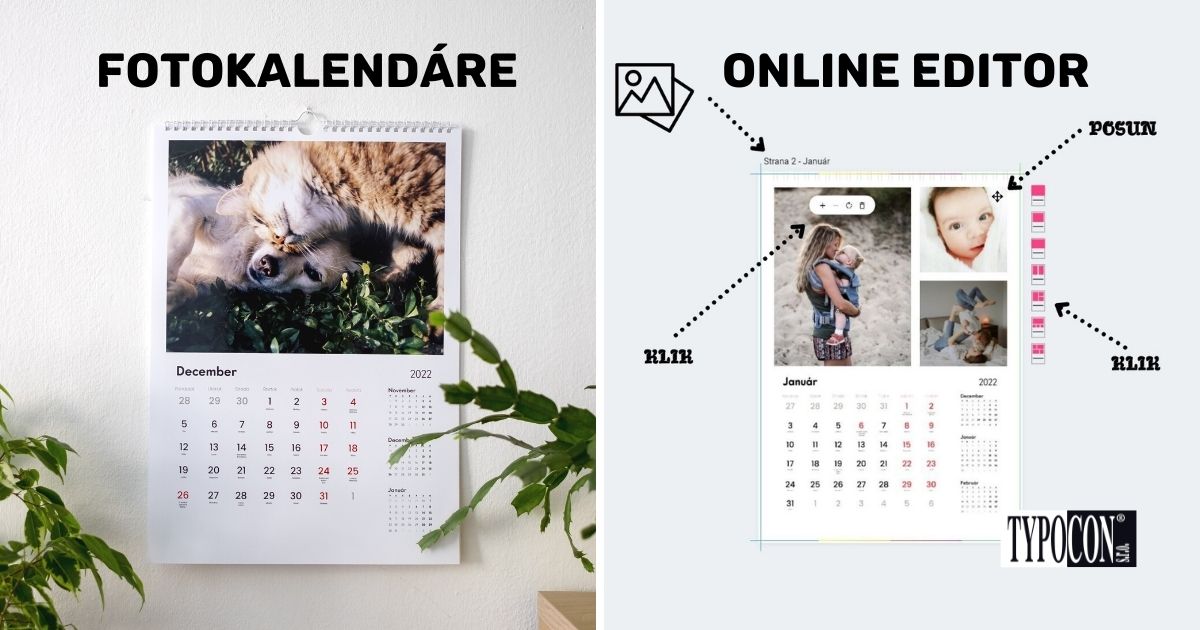 7 tipov na vlastný tematický fotokalendár + Ako vytvoriť fotokalendár cez online editor