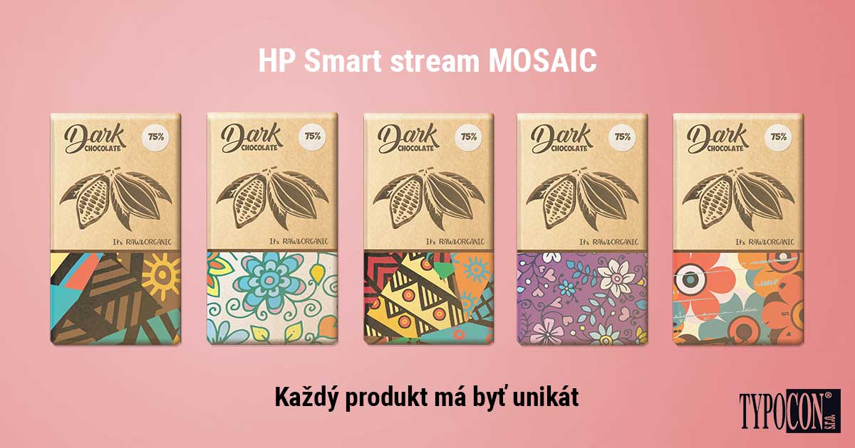 HP Mosaic tvorba personalizovanej reklamy