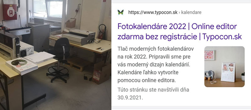 fotokalendare vyroba a online