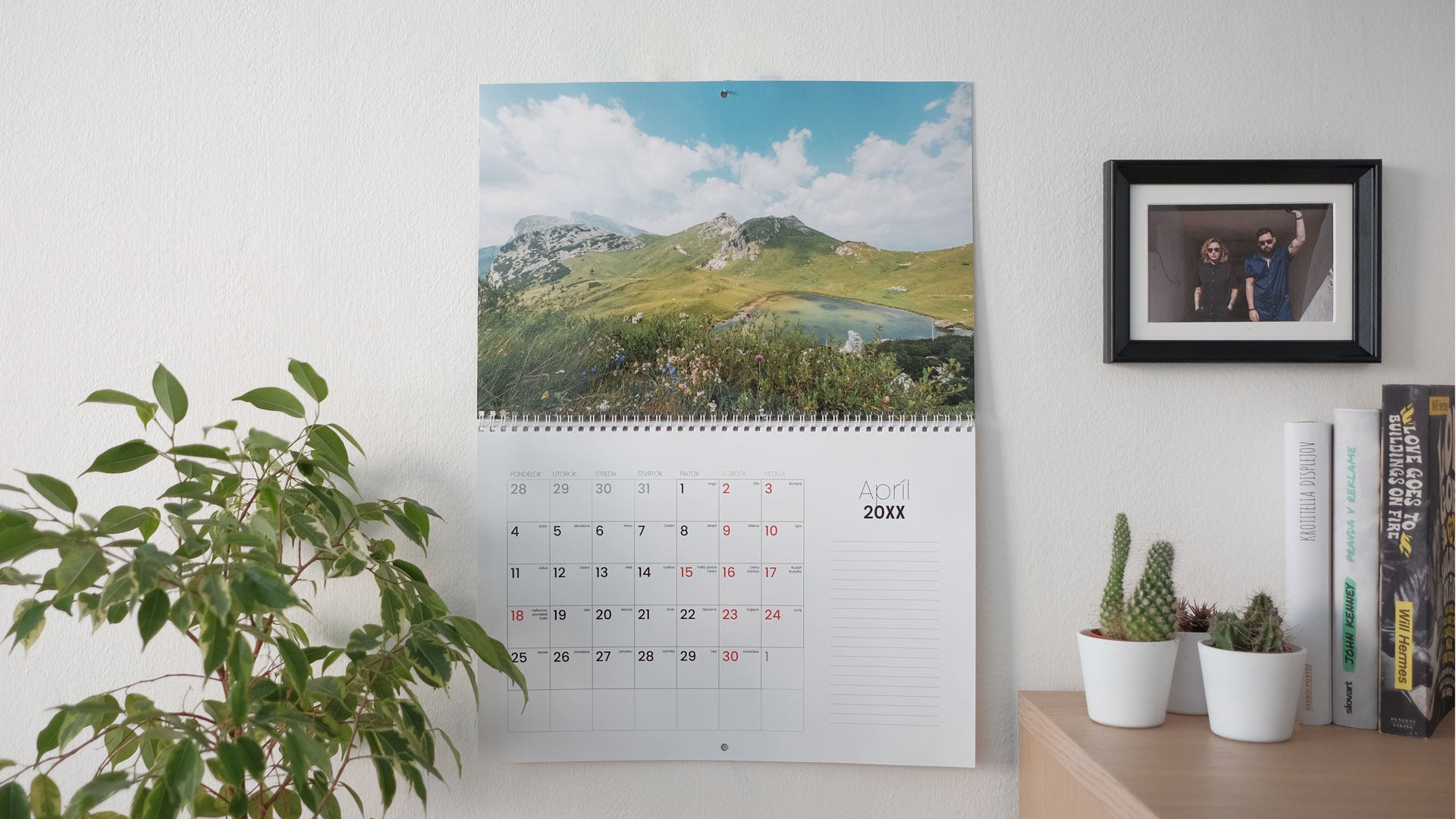 planovaci mesacny fotokalendar