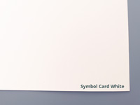 Symbol Card White